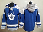 Maple leafs Blank Light Blue All Stitched Pullover Hoodie,baseball caps,new era cap wholesale,wholesale hats
